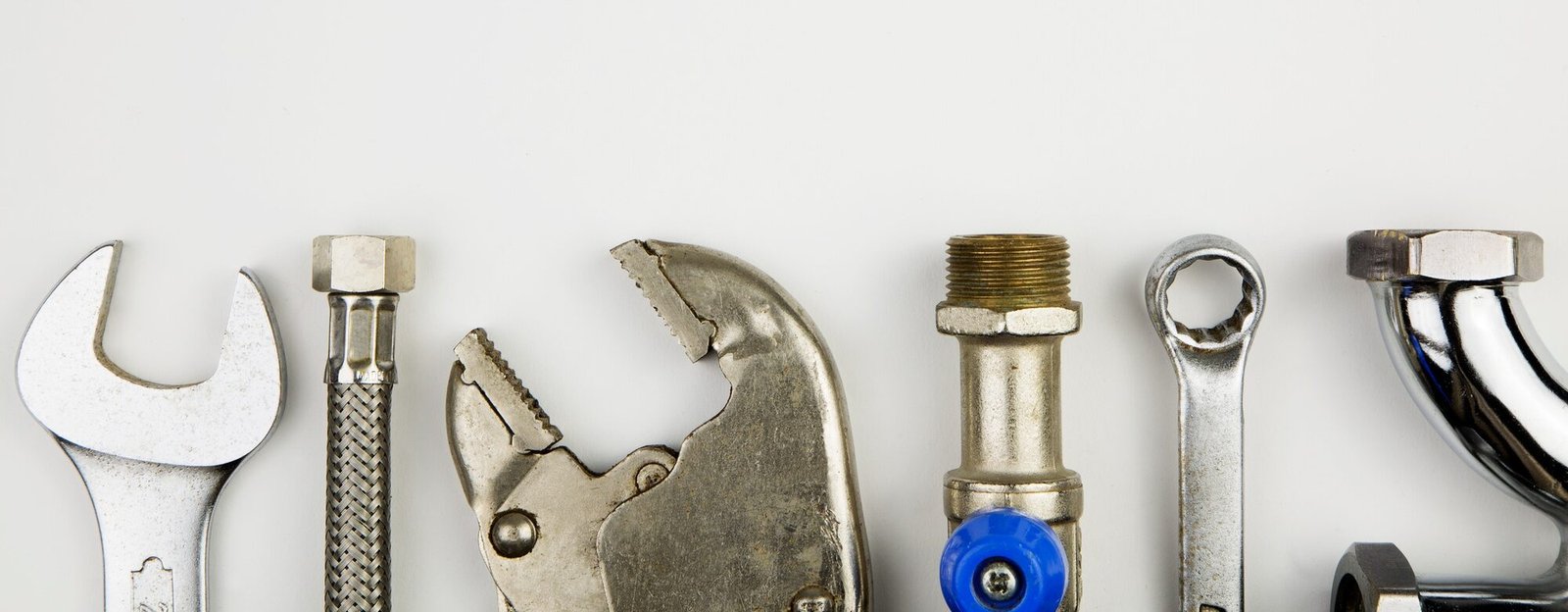 set of plumber tools